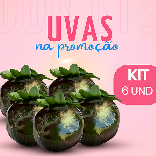 Kit 6 Uvas do Amor